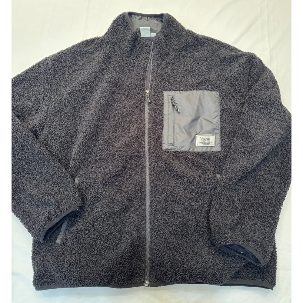 Vans Midland Sherpa Women's Sz XL Full Zip